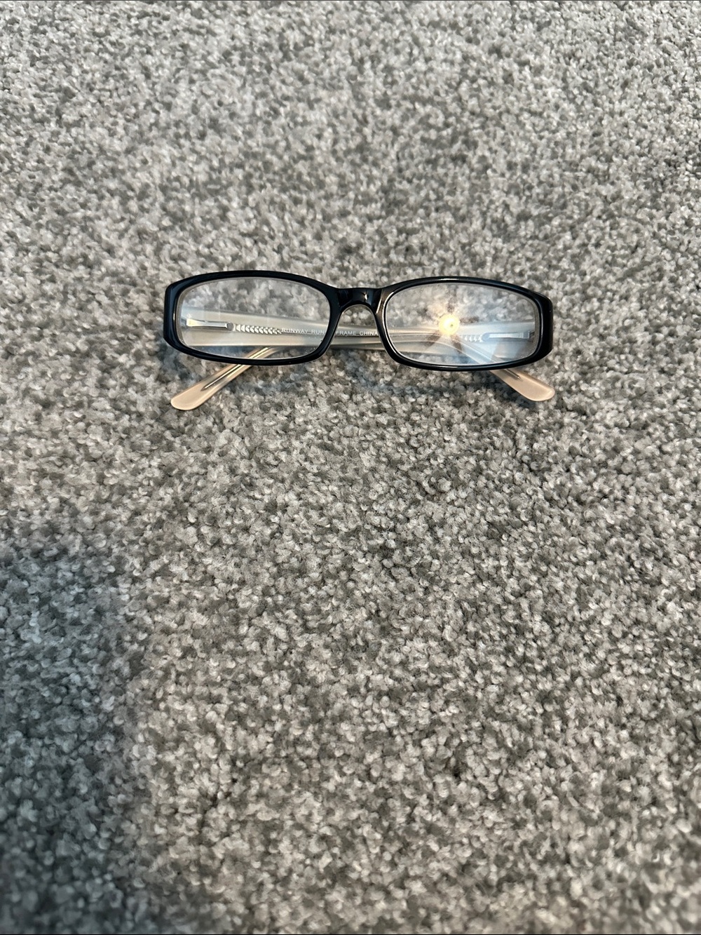 Black Rectangular Reading Glasses
